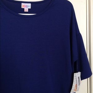 BNWT Lularoe Navy Blue Irma XS